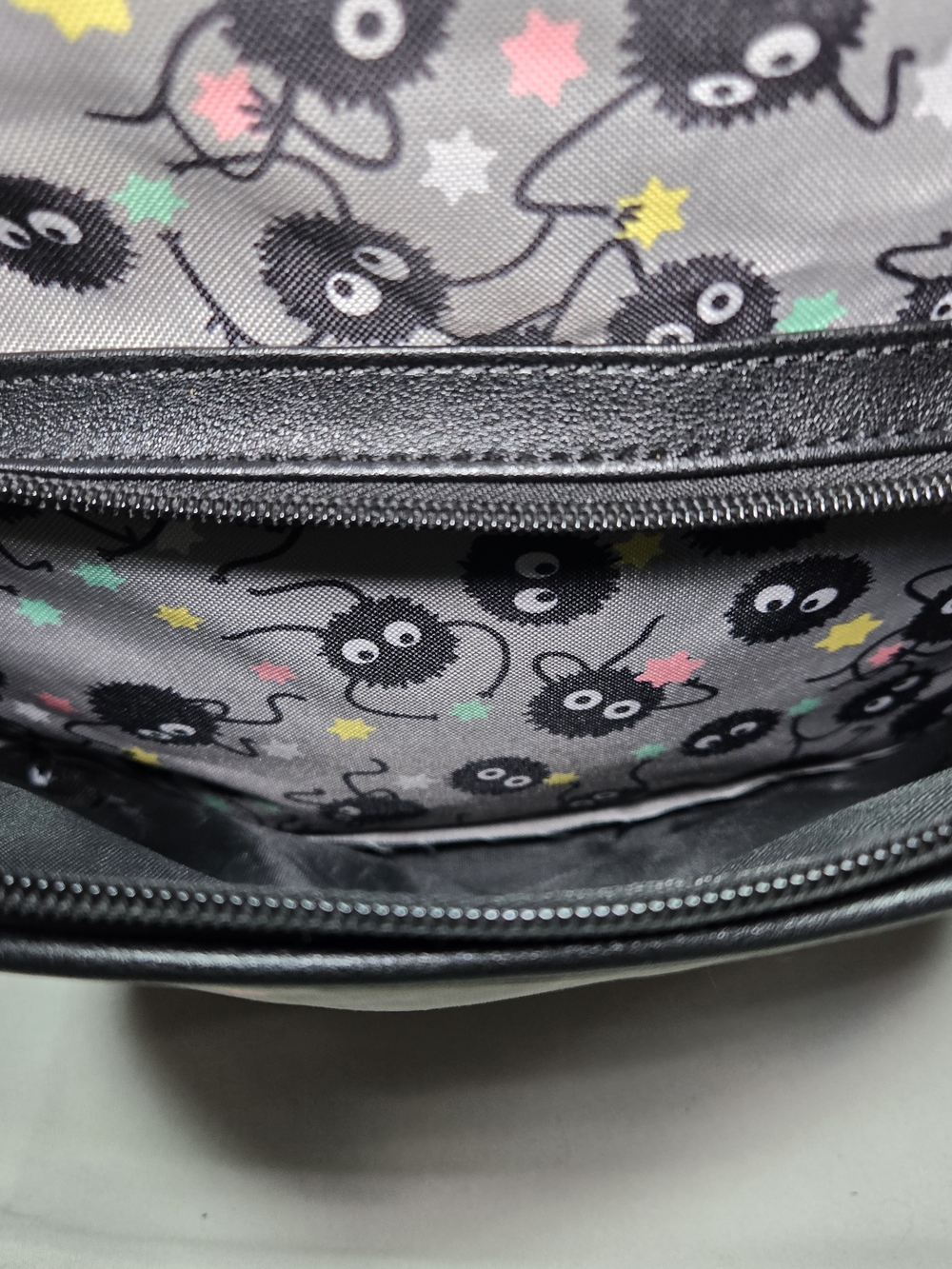 Studio Ghibli Spirited Away Backpack Soot Sprites Slouch Drawstring School Retro - Picture 7 of 14
